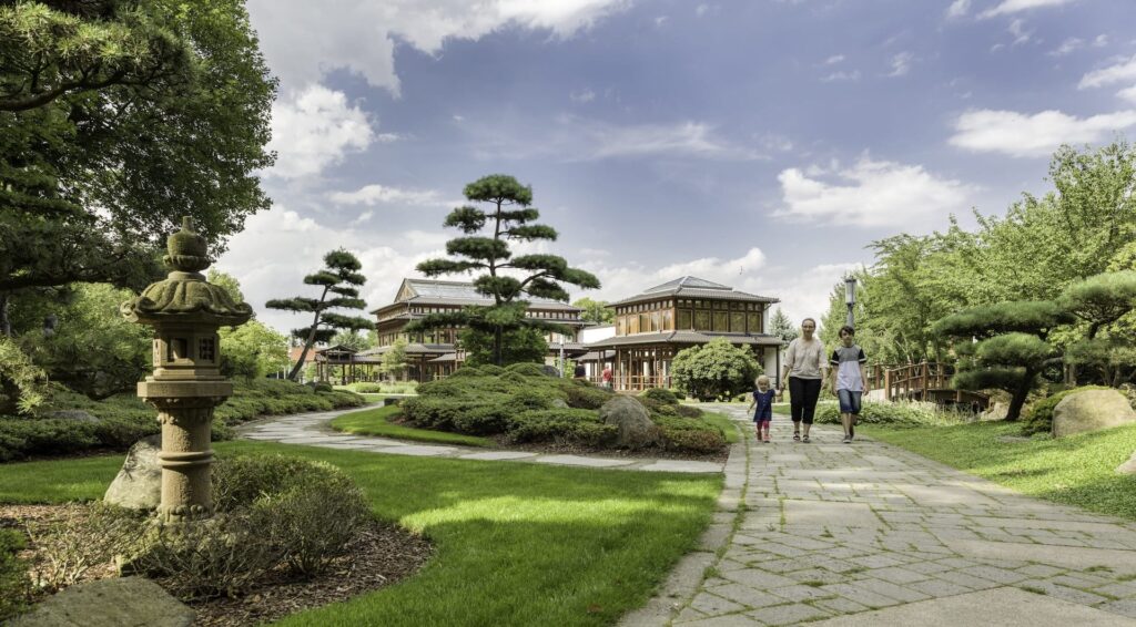 Japanischer Garten in Bad Langensalza im Unstrut-Hainich-Kreis