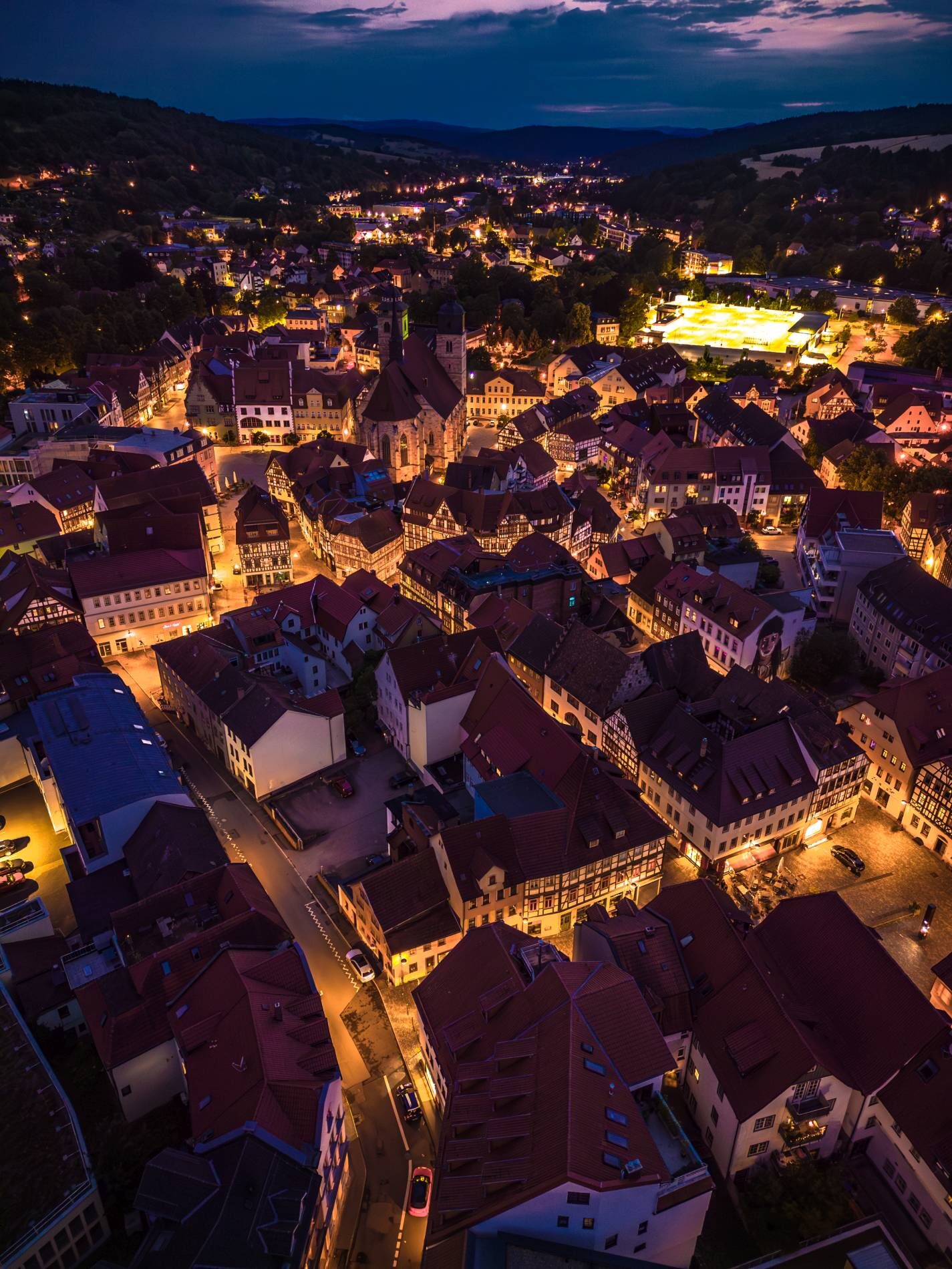 Die südthüringer Fachwerkstadt ist zur Weihnachtszeit besonders eindrucksvoll erleuchtet | Foto: © Paul Hentschel Photography