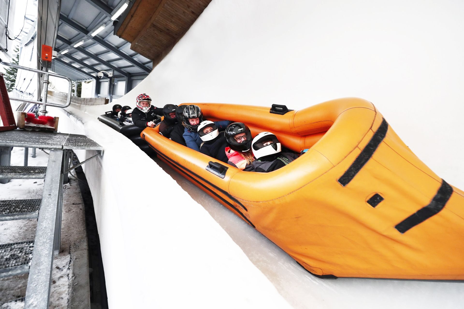 Winterspaß im Eiskanal| Foto: © Michael Bauroth