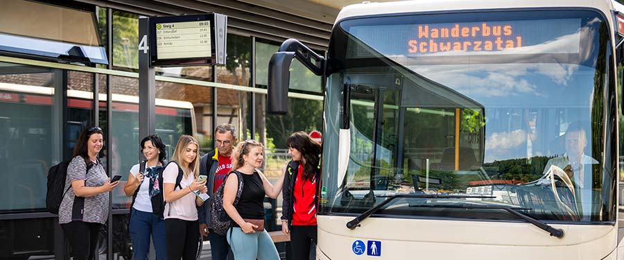 © Wanderbus Schwarzatal - Jetzt Taktbuslinie 302/313